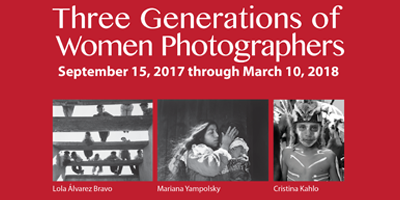 THREE GENERATIONS OF WOMEN PHOTOGRAPHERS